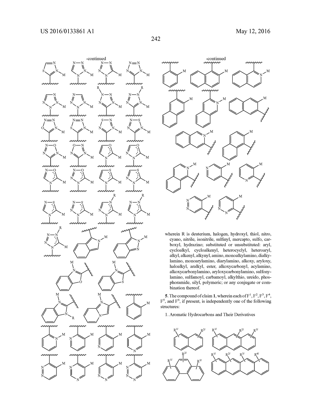 EMITTERS BASED ON OCTAHEDRAL METAL COMPLEXES - diagram, schematic, and image 251