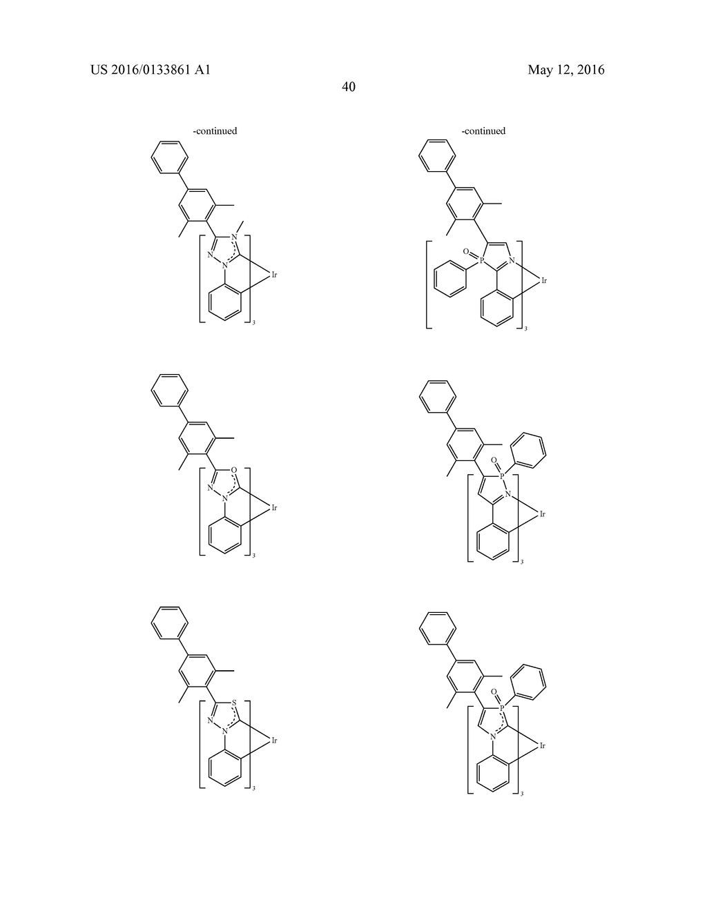 EMITTERS BASED ON OCTAHEDRAL METAL COMPLEXES - diagram, schematic, and image 49