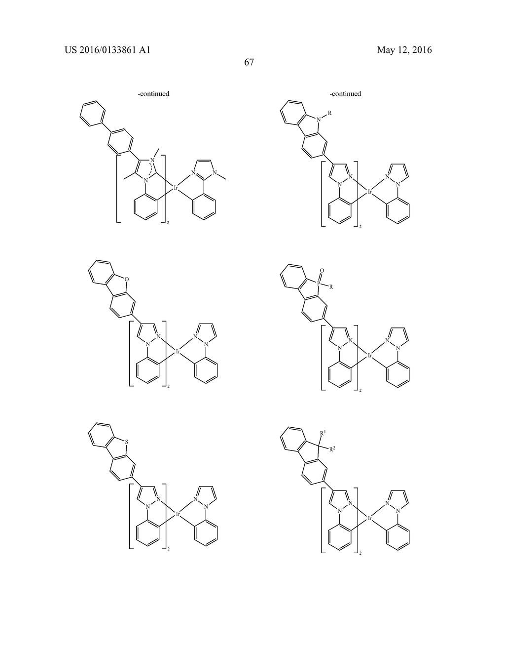 EMITTERS BASED ON OCTAHEDRAL METAL COMPLEXES - diagram, schematic, and image 76