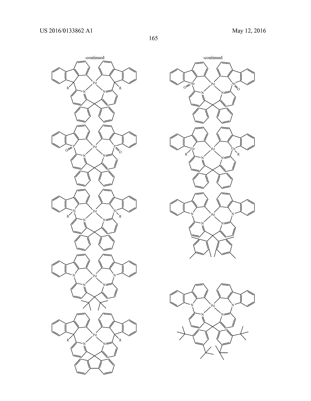 TETRADENTATE METAL COMPLEXES WITH CARBON GROUP BRIDGING LIGANDS - diagram, schematic, and image 169