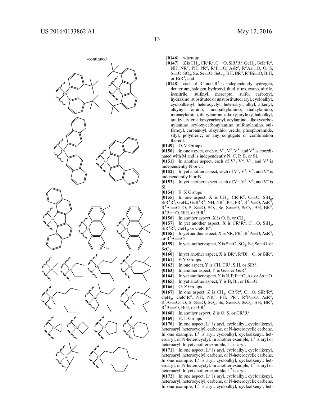 TETRADENTATE METAL COMPLEXES WITH CARBON GROUP BRIDGING LIGANDS - diagram, schematic, and image 17