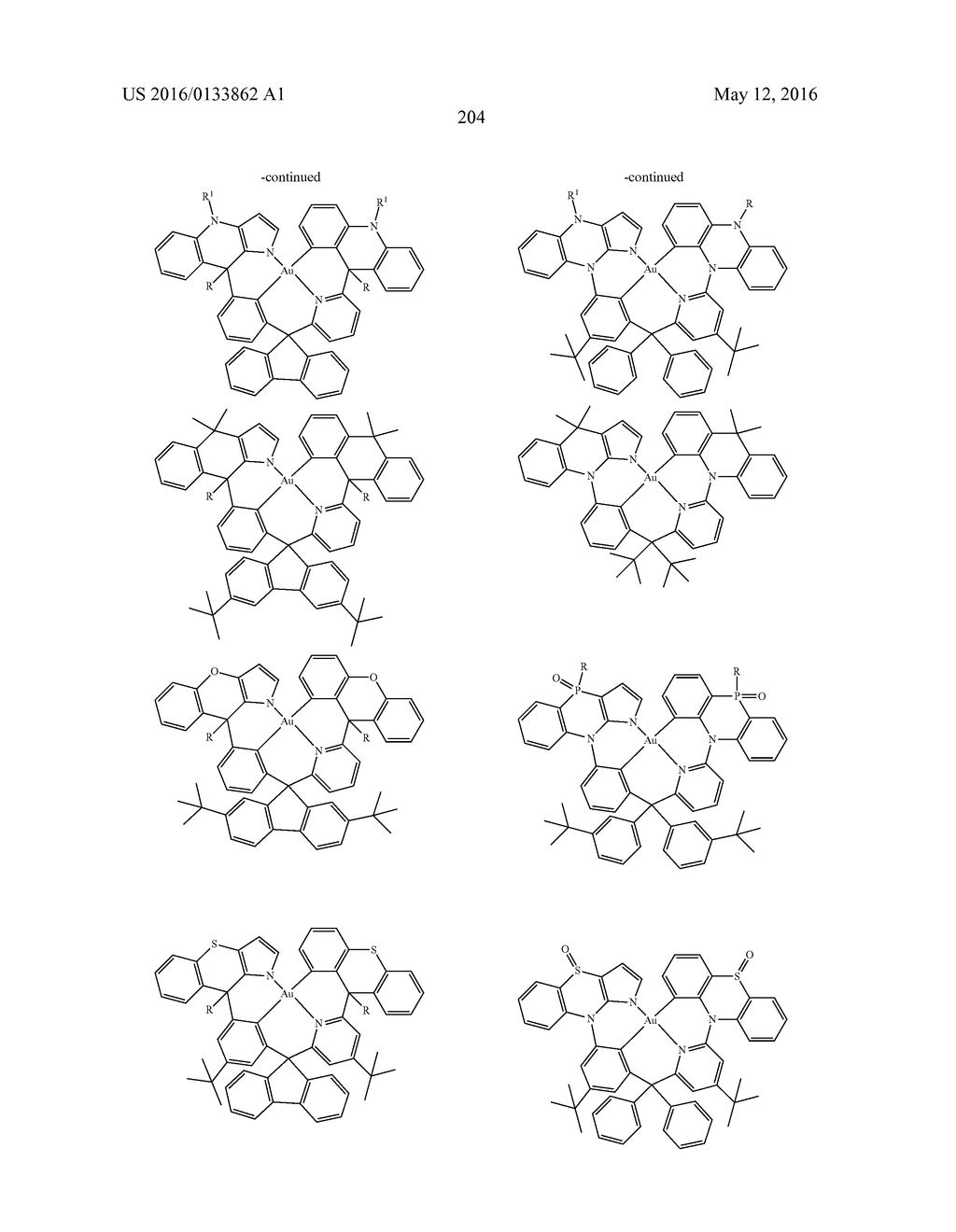 TETRADENTATE METAL COMPLEXES WITH CARBON GROUP BRIDGING LIGANDS - diagram, schematic, and image 208