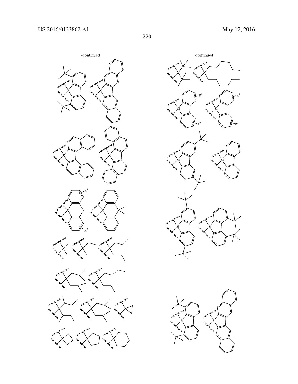 TETRADENTATE METAL COMPLEXES WITH CARBON GROUP BRIDGING LIGANDS - diagram, schematic, and image 224