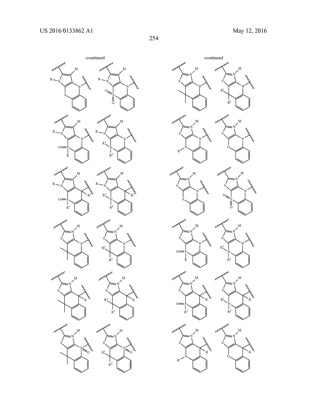 TETRADENTATE METAL COMPLEXES WITH CARBON GROUP BRIDGING LIGANDS - diagram, schematic, and image 258
