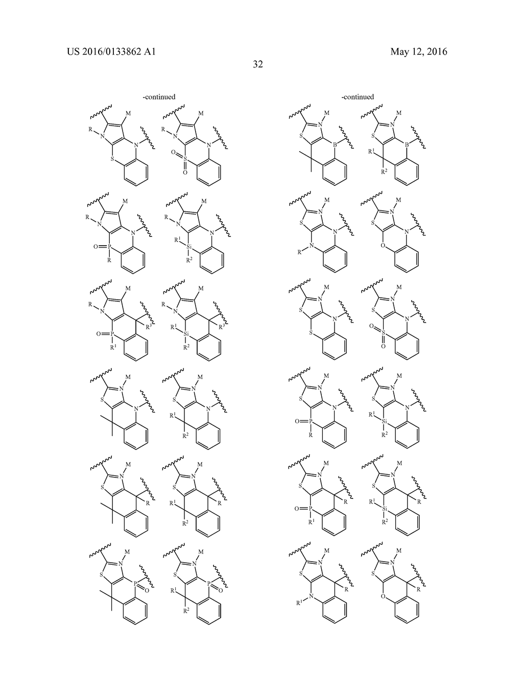 TETRADENTATE METAL COMPLEXES WITH CARBON GROUP BRIDGING LIGANDS - diagram, schematic, and image 36