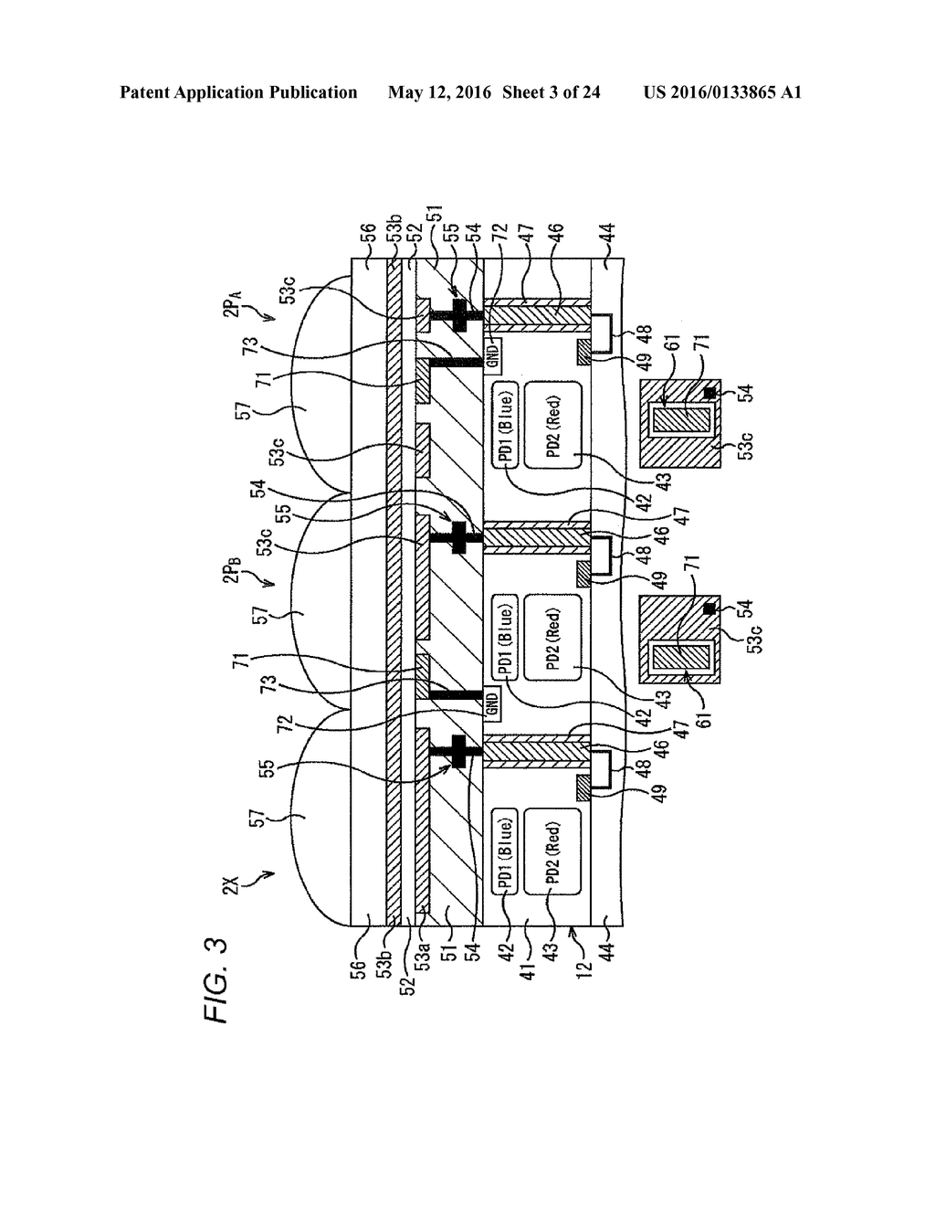 SOLID-STATE IMAGING ELEMENT, PRODUCTION METHOD THEREOF, AND ELECTRONIC     DEVICE - diagram, schematic, and image 04