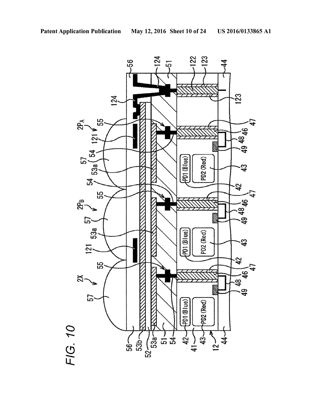 SOLID-STATE IMAGING ELEMENT, PRODUCTION METHOD THEREOF, AND ELECTRONIC     DEVICE - diagram, schematic, and image 11