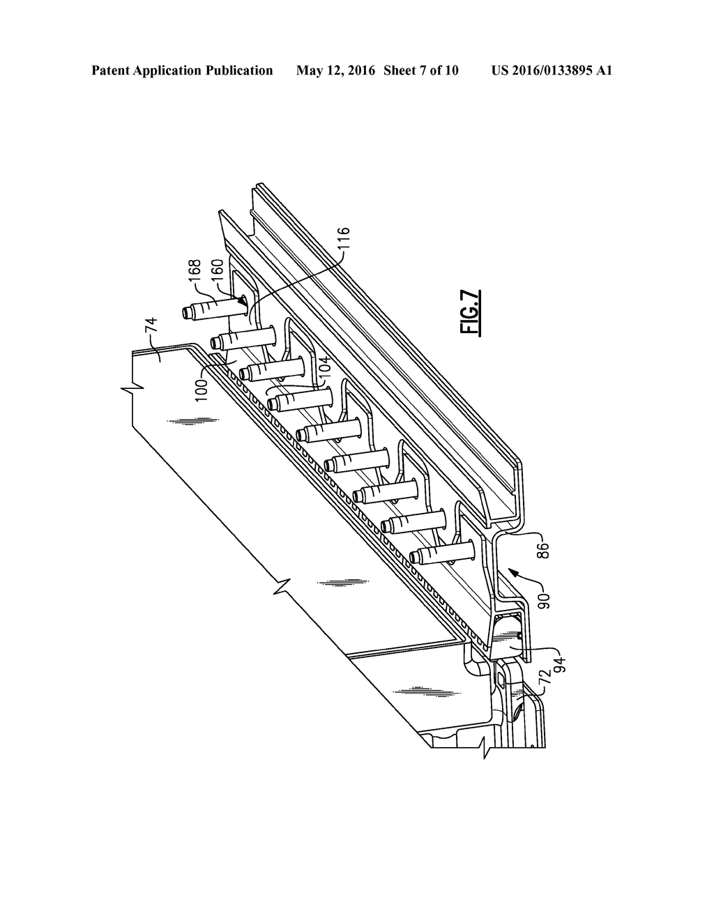 BATTERY PACK RETENTION ASSEMBLY AND RETENTION METHOD - diagram, schematic, and image 08