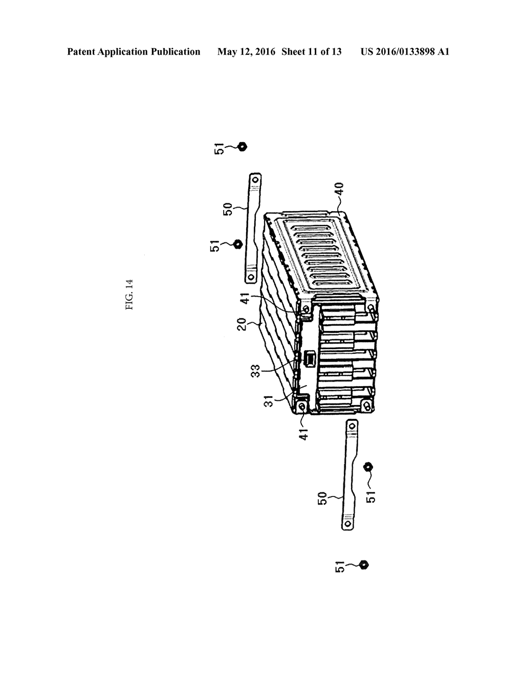 BATTERY PACK HAVING TENSION BAR - diagram, schematic, and image 12