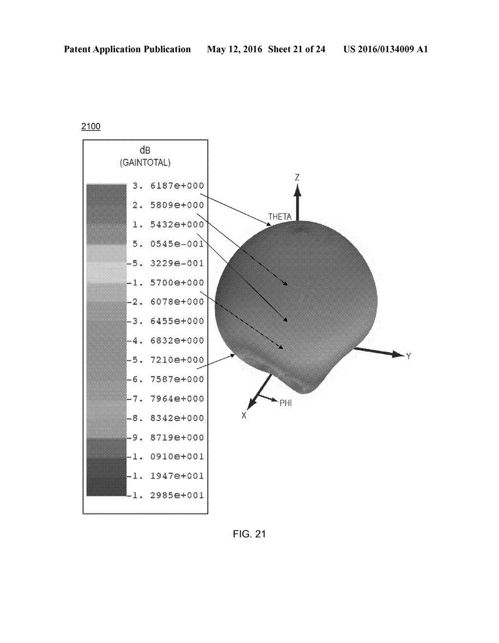 PLANAR INVERTED-F WING ANTENNA FOR WIRELESS CULINARY APPLIANCES - diagram, schematic, and image 22