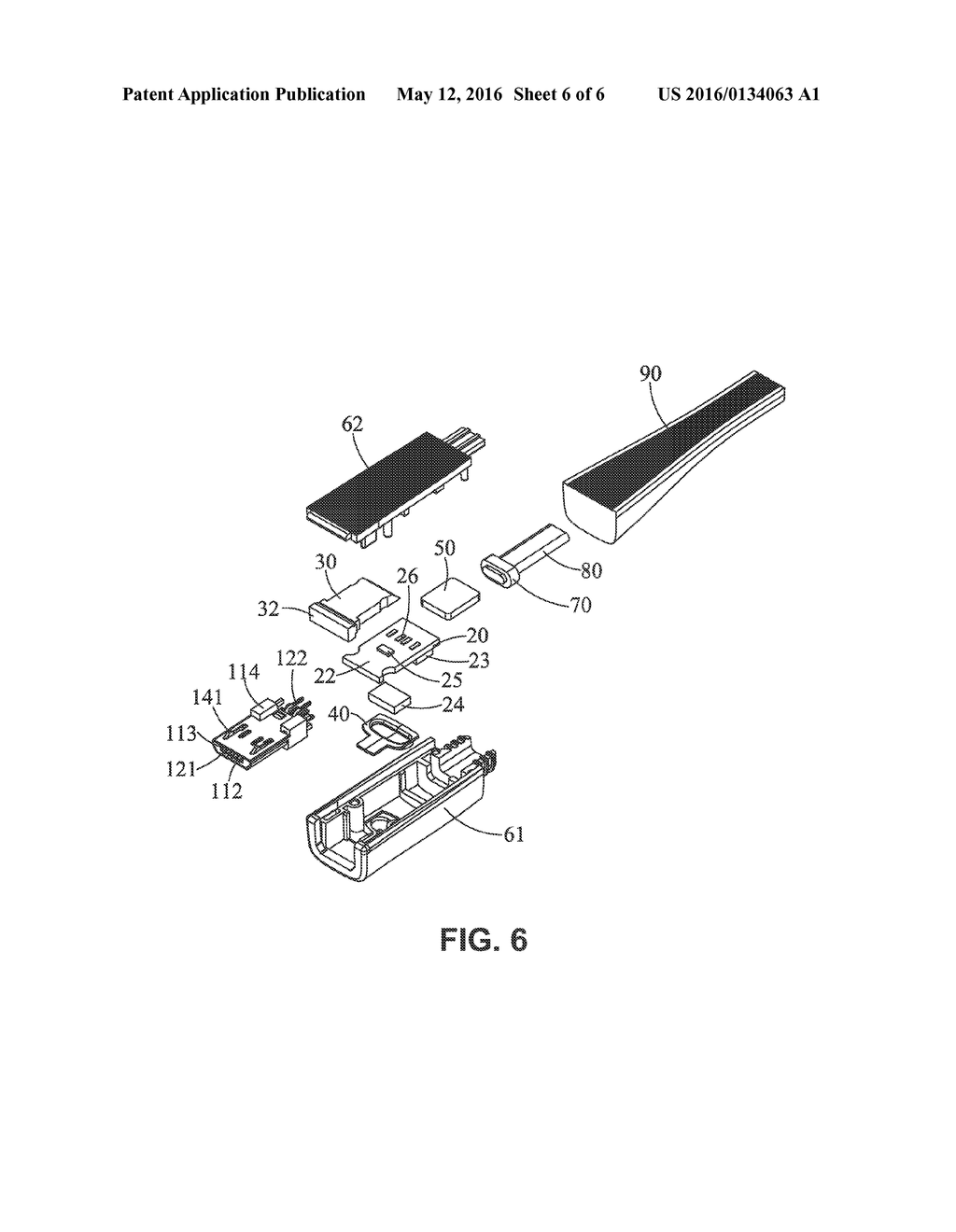 ELECTRICAL CONNECTOR ASSEMBLY WITH A LIGHT GUIDE MEMBER - diagram, schematic, and image 07