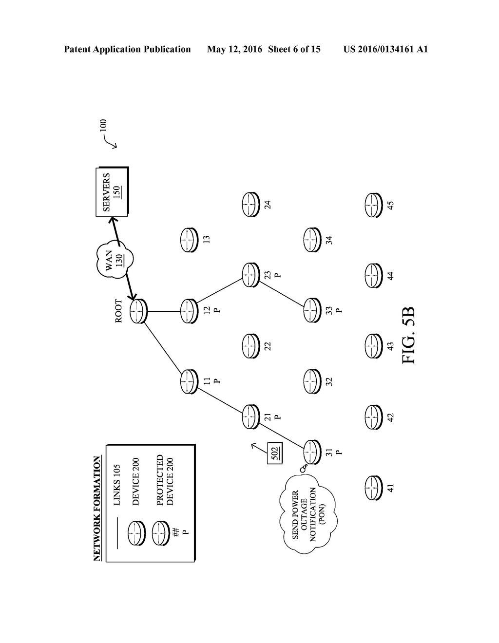 FAST NETWORK FORMATION USING A BATTERY-BACKED NETWORK BACKBONE - diagram, schematic, and image 07