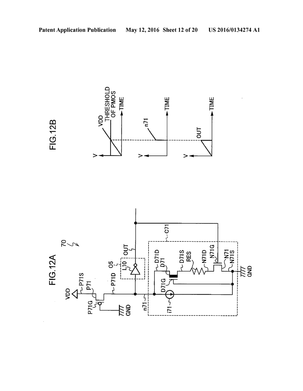 SEMICONDUCTOR CIRCUIT, VOLTAGE DETECTION CIRCUIT, AND VOLTAGE     DETERMINATION CIRCUIT - diagram, schematic, and image 13