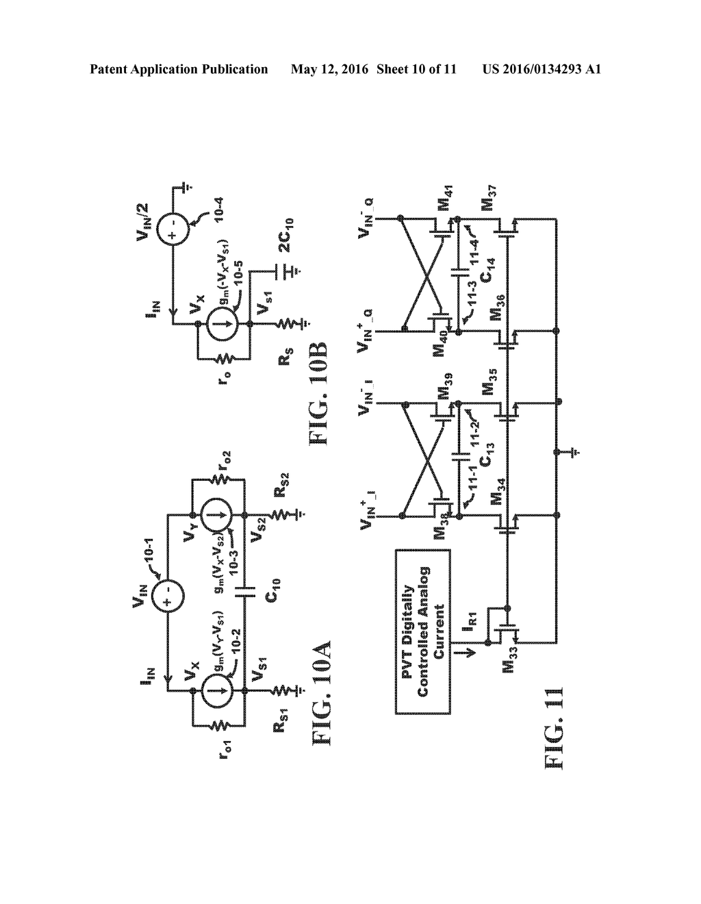 Method and Apparatus for an Active Negative-Capacitor Circuit to Cancel     the Input Capacitance of Comparators - diagram, schematic, and image 11