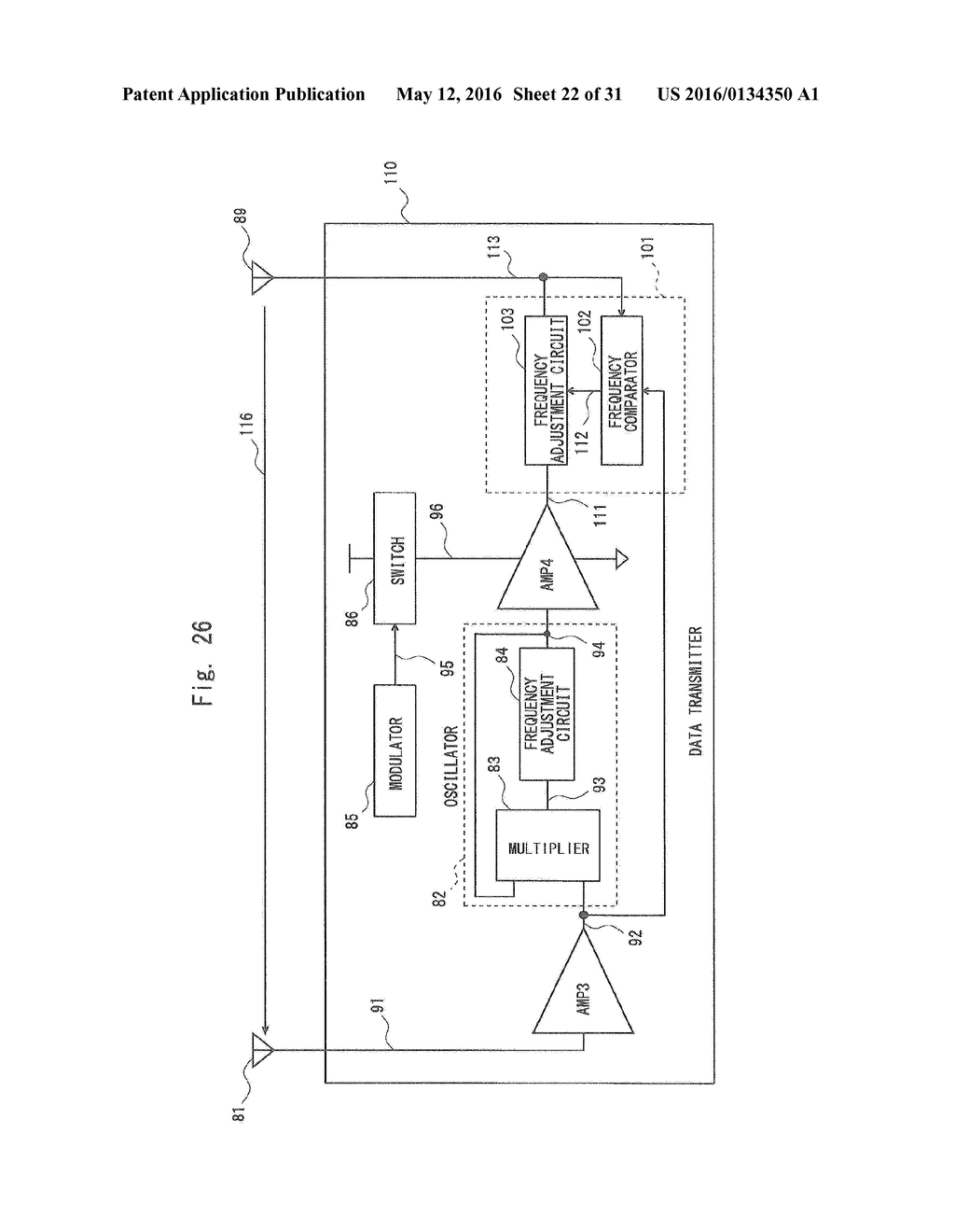 WIRELESS COMMUNICATION SYSTEM AND DATA TRANSMITTER - diagram, schematic, and image 23