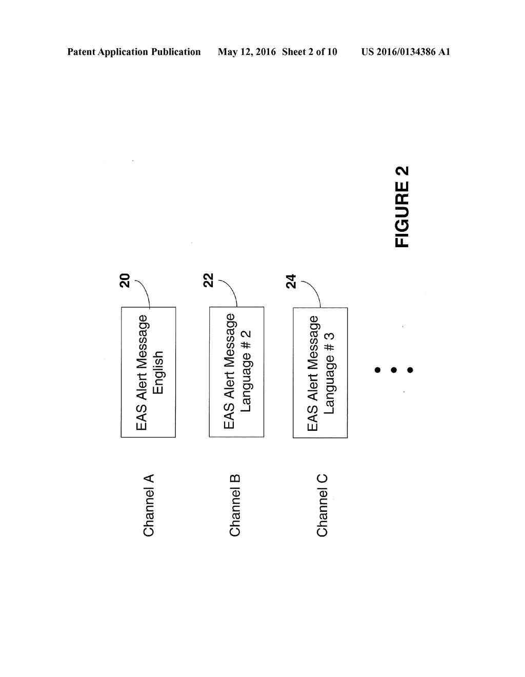 Multiple Language Emergency Alert System Method - diagram, schematic, and image 03