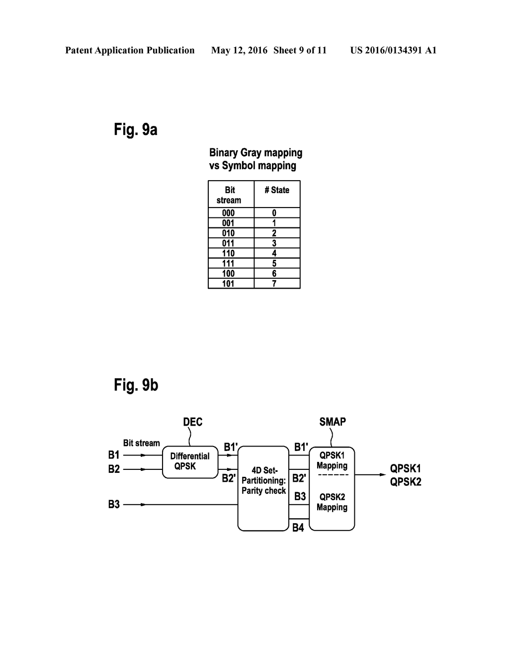 METHOD OF OPTICAL DATA TRANSMISSION USING POLARIZATION DIVISION     MULTIPLEXING AND QPSK - diagram, schematic, and image 10