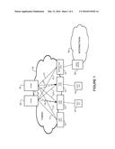 OPTIMIZED INTER-VRF (VIRTUAL ROUTING AND FORWARDING) ROUTE LEAKING IN     NETWORK OVERLAY BASED ENVIRONMENTS diagram and image