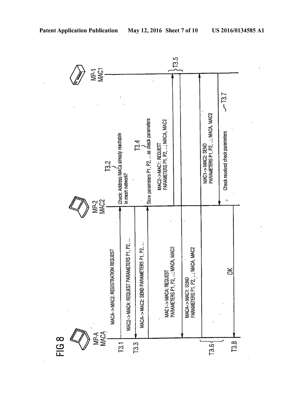 METHOD AND ARRANGEMENT  FOR PROVIDING A WIRELESS MESH NETWORK - diagram, schematic, and image 08