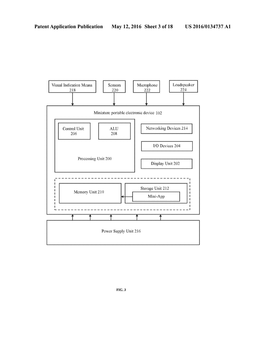 SYSTEM HAVING A MINIATURE PORTABLE ELECTRONIC DEVICE FOR COMMAND AND     CONTROL OF A PLURALITY OF WIRELESS DEVICES - diagram, schematic, and image 04