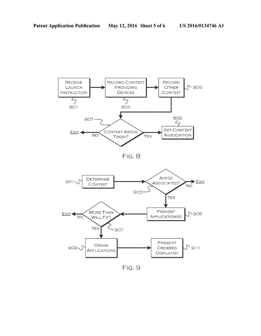 METHOD AND APPARATUS FOR CONTEXT BASED USER INTERFACE PRESENTATION - diagram, schematic, and image 06