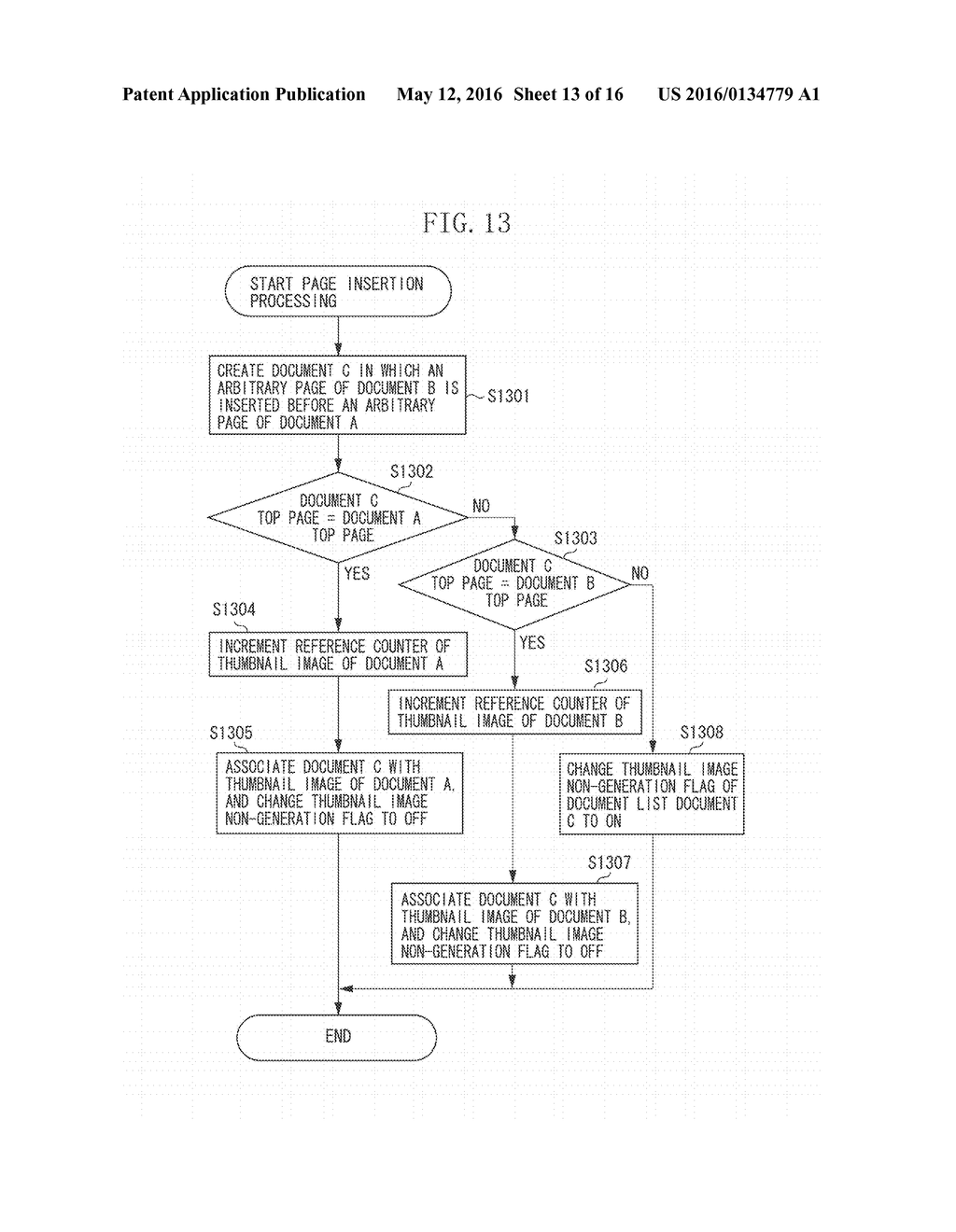 IMAGE PROCESSING APPARATUS CAPABLE OF DISPLAYING DOCUMENT THUMBNAIL IMAGE,     IMAGE PROCESSING APPARATUS CONTROL METHOD, AND STORAGE MEDIUM - diagram, schematic, and image 14