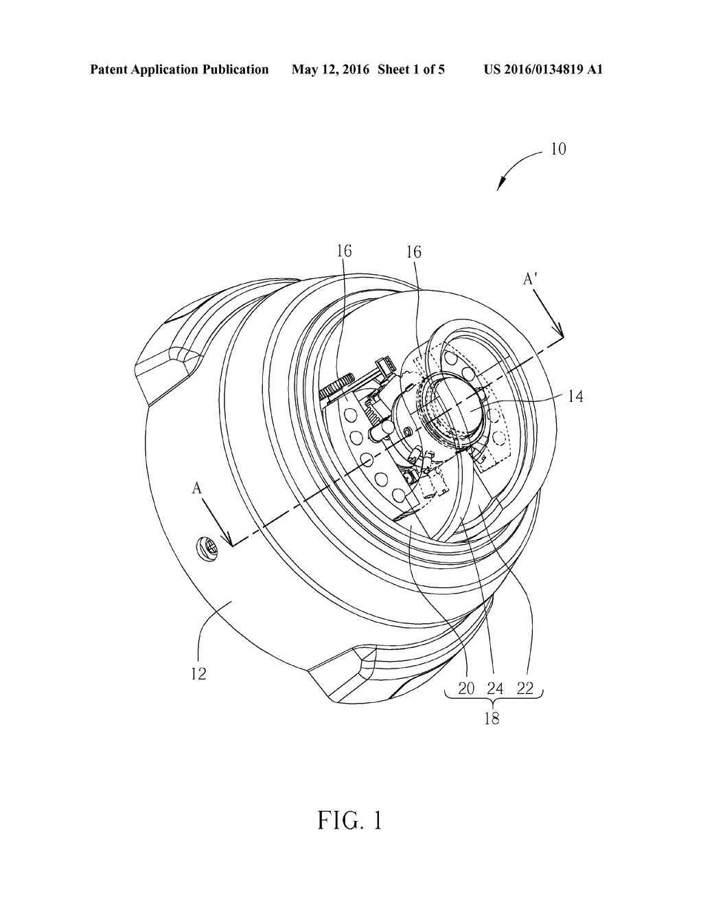 OPTICAL LAMPSHADE AND RELATED CAMERA DEVICE CAPABLE OF DECREASING NOISE OF     OPTICAL REFLECTION - diagram, schematic, and image 02