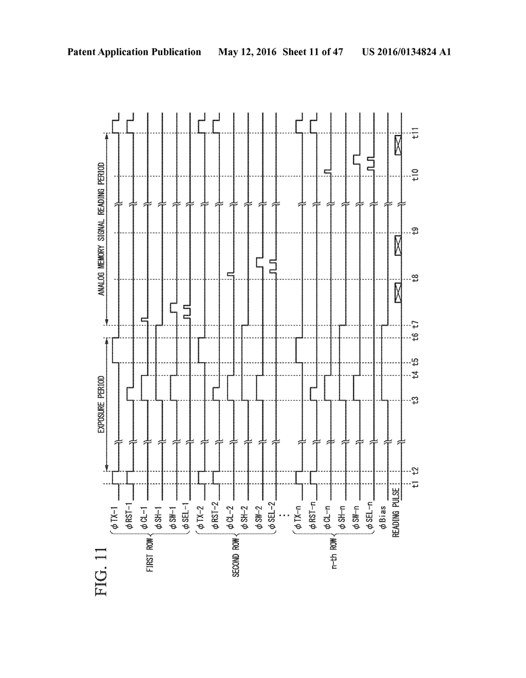 SOLID-STATE IMAGING DEVICE, IMAGING DEVICE, AND SIGNAL READING METHOD - diagram, schematic, and image 12