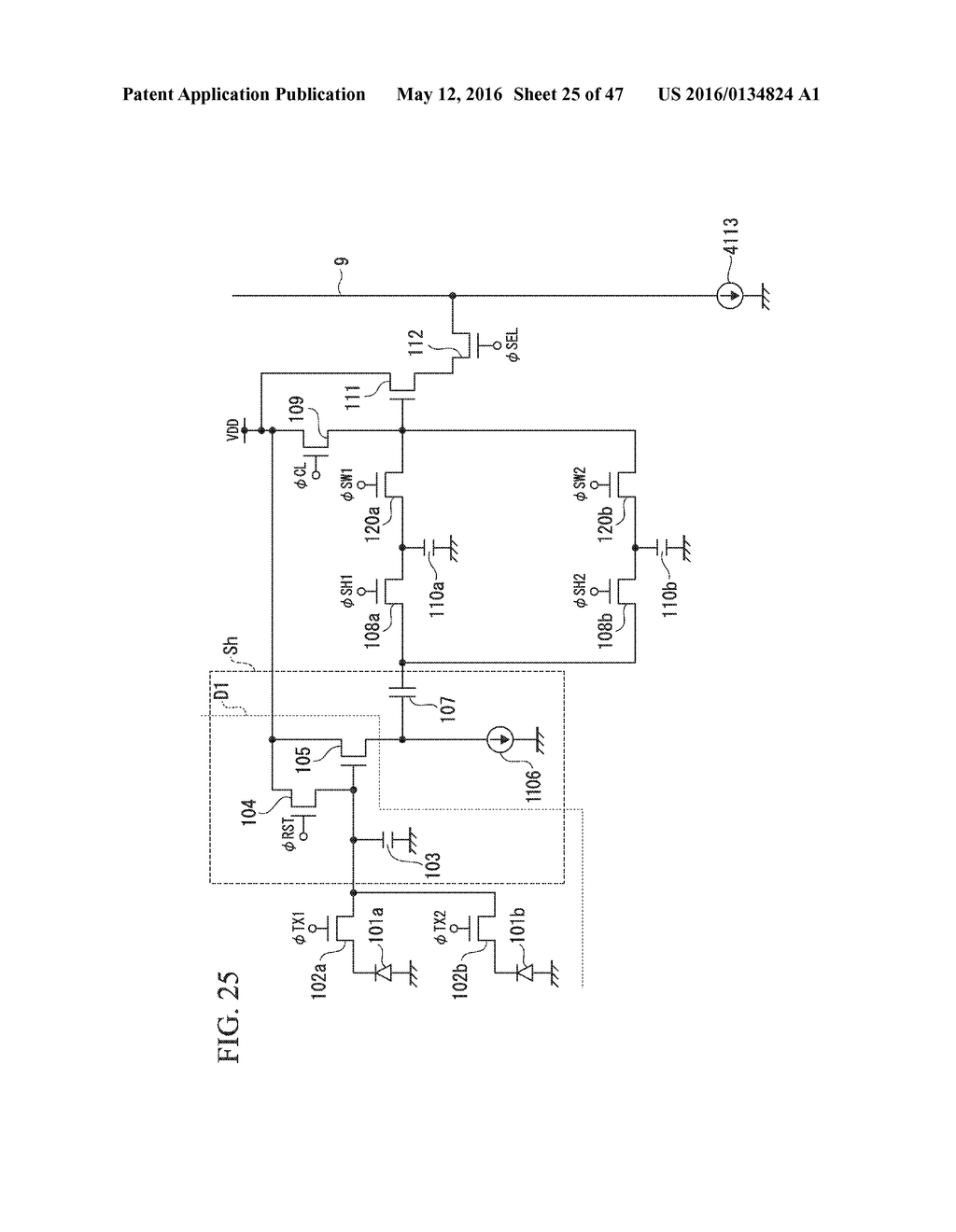 SOLID-STATE IMAGING DEVICE, IMAGING DEVICE, AND SIGNAL READING METHOD - diagram, schematic, and image 26