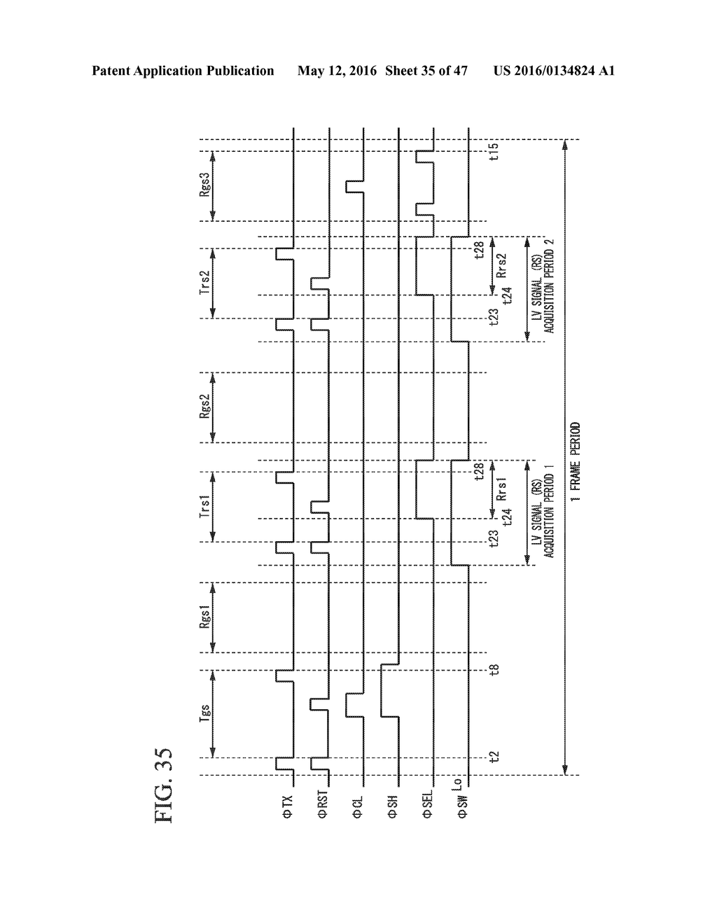 SOLID-STATE IMAGING DEVICE, IMAGING DEVICE, AND SIGNAL READING METHOD - diagram, schematic, and image 36