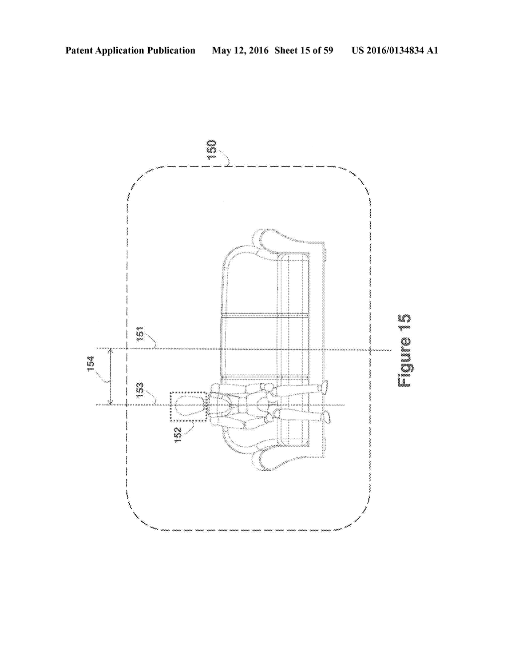 SYSTEM AND METHOD FOR CONTROL BASED ON FACE OR HAND GESTURE DETECTION - diagram, schematic, and image 16