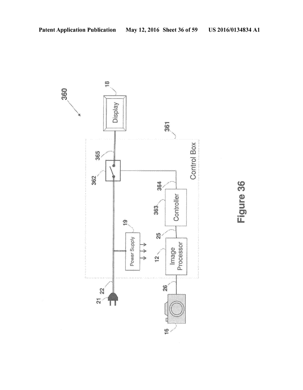 SYSTEM AND METHOD FOR CONTROL BASED ON FACE OR HAND GESTURE DETECTION - diagram, schematic, and image 37