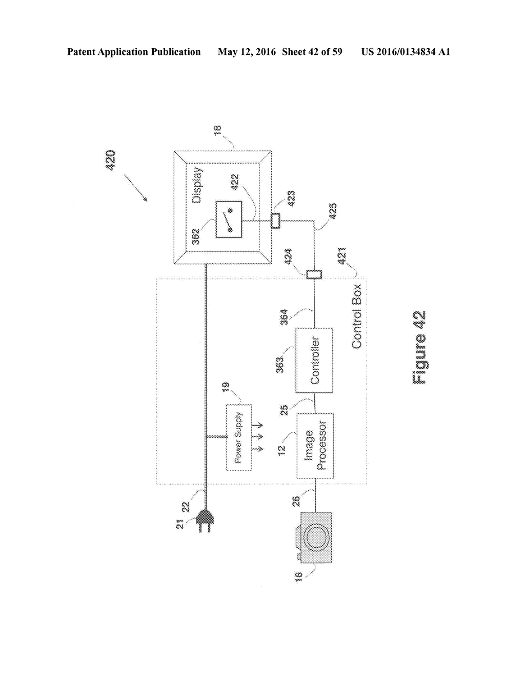 SYSTEM AND METHOD FOR CONTROL BASED ON FACE OR HAND GESTURE DETECTION - diagram, schematic, and image 43