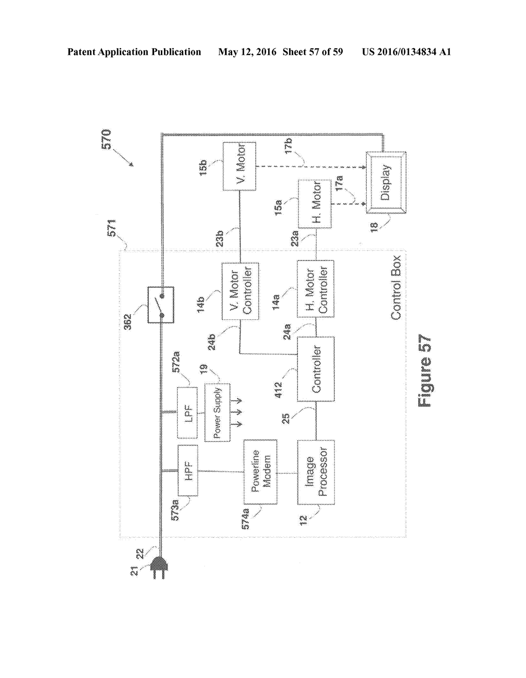 SYSTEM AND METHOD FOR CONTROL BASED ON FACE OR HAND GESTURE DETECTION - diagram, schematic, and image 58