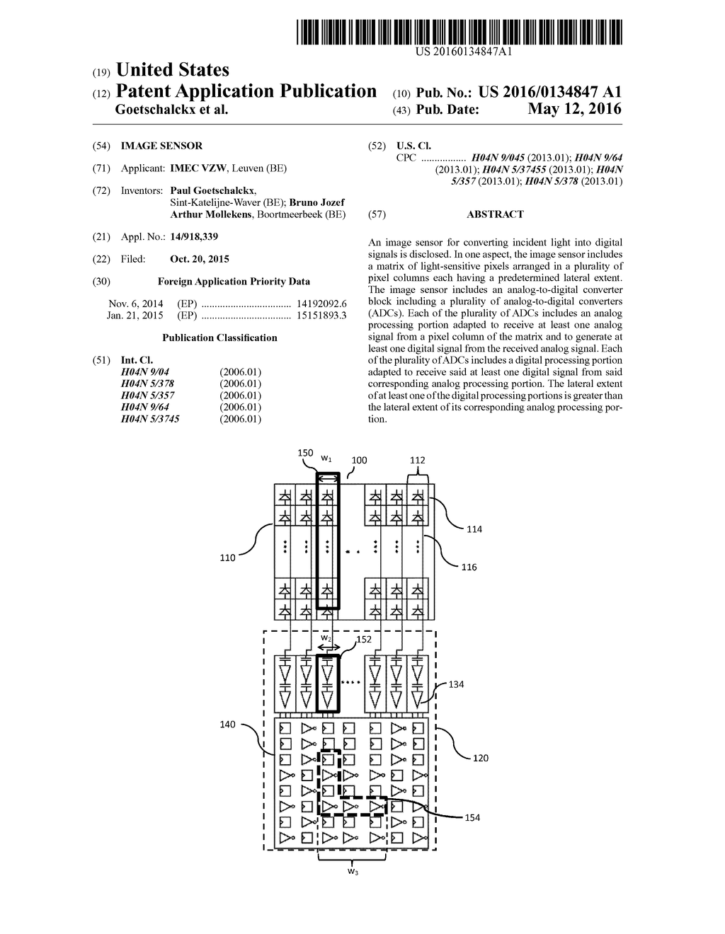 IMAGE SENSOR - diagram, schematic, and image 01