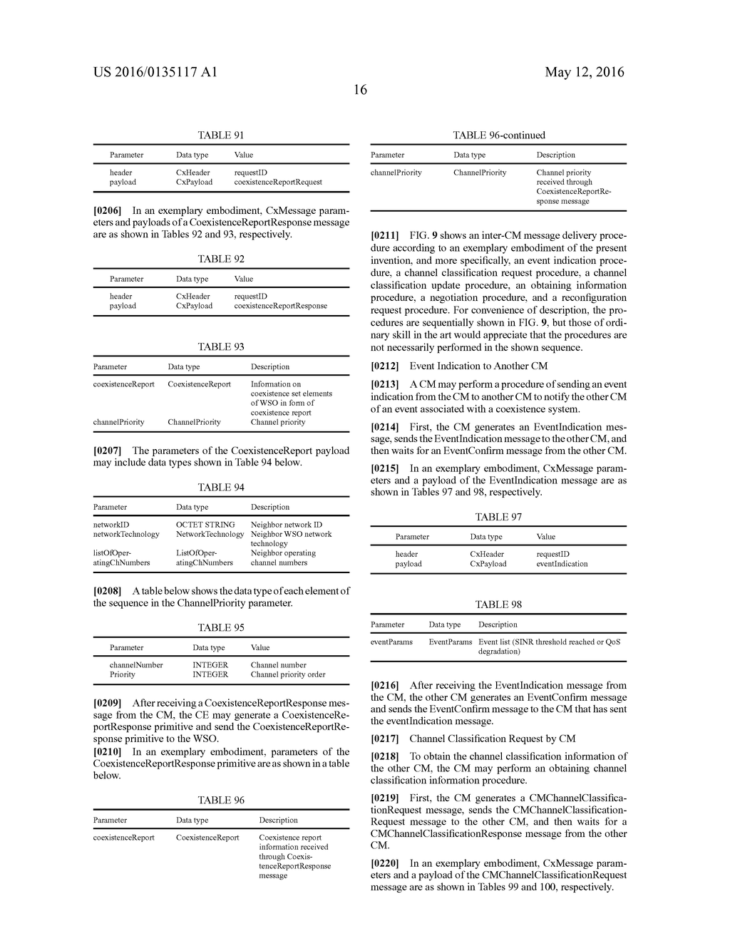 METHOD FOR COMMUNICATING MESSAGE BETWEEN ENTITIES IN COEXISTENCE     MANAGEMENT SYSTEM - diagram, schematic, and image 27