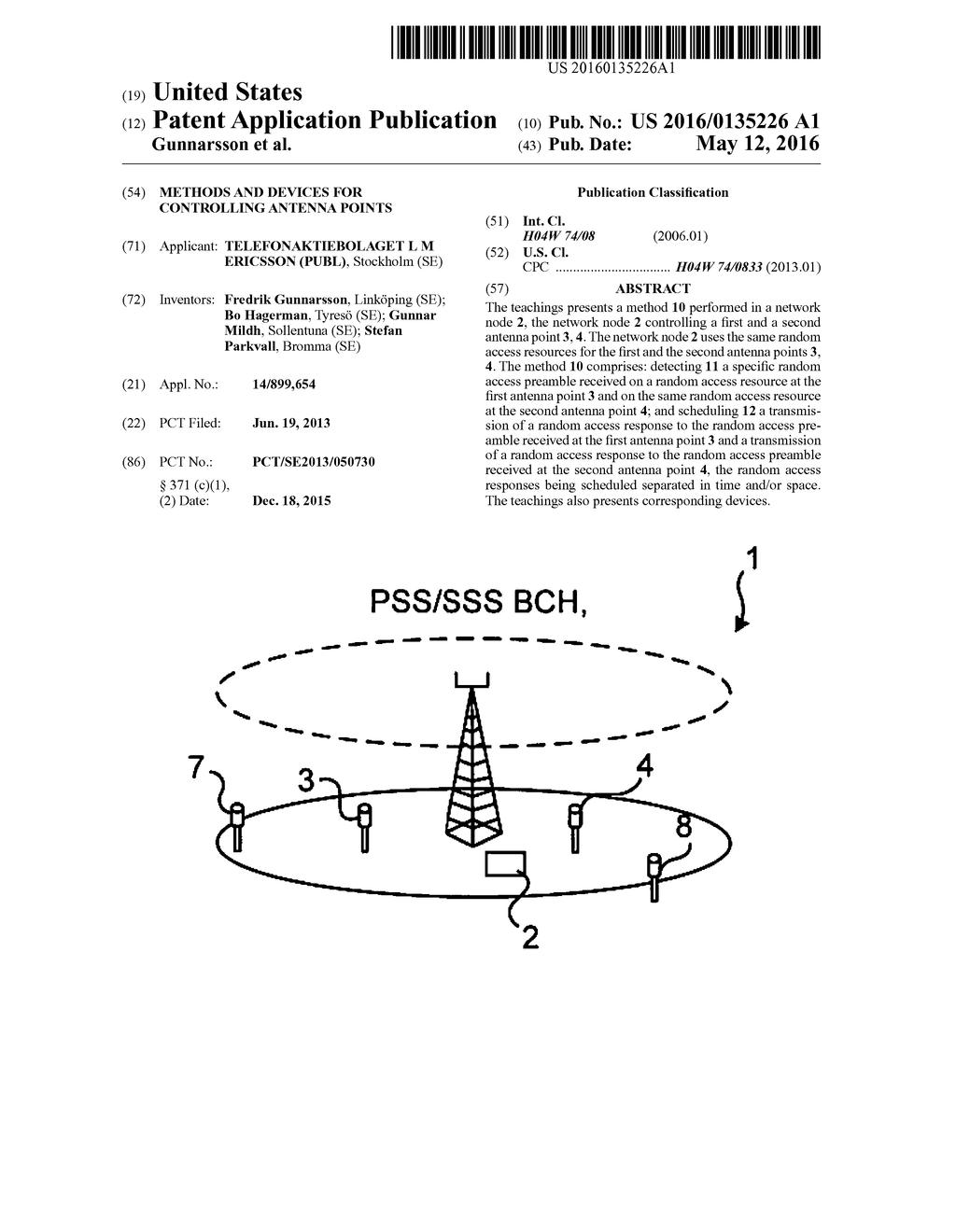 Methods and Devices for Controlling Antenna Points - diagram, schematic, and image 01