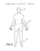 Heating pad for targeted location diagram and image