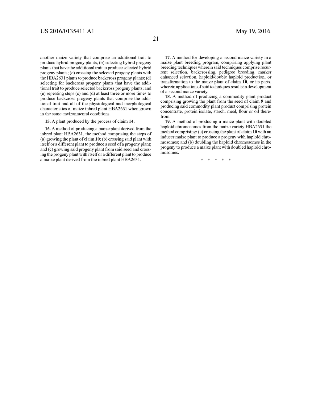 VARIETY CORN LINE HBA2631 - diagram, schematic, and image 22