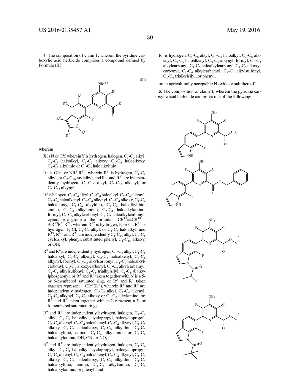 SYNERGISTIC WEED CONTROL FROM APPLICATIONS OF PYRIDINE CARBOXYLIC ACID     HERBICIDES AND ALS INHIBITORS - diagram, schematic, and image 81