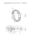 Athletic Band with Removable Module diagram and image