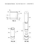 MULTIPLE COSMETIC HOLDER AND APPLICATOR diagram and image