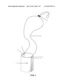 Hands-Free Self-Balancing Insulated Beverage Holder diagram and image