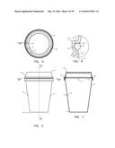 Container Lid Construction for Preventing Leakage diagram and image