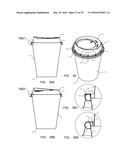 Container Lid Construction for Preventing Leakage diagram and image