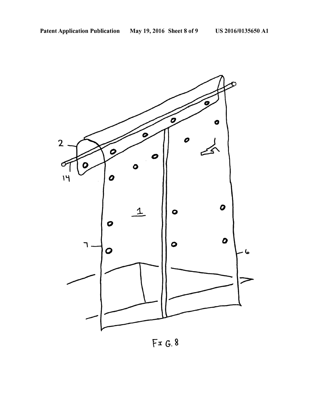 Press and Go Shower Drape and Liner - diagram, schematic, and image 09