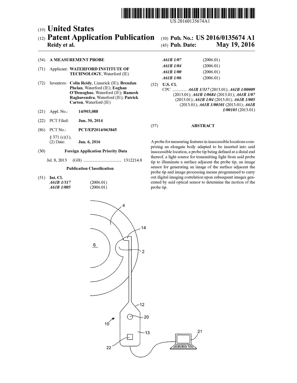 A MEASUREMENT PROBE - diagram, schematic, and image 01