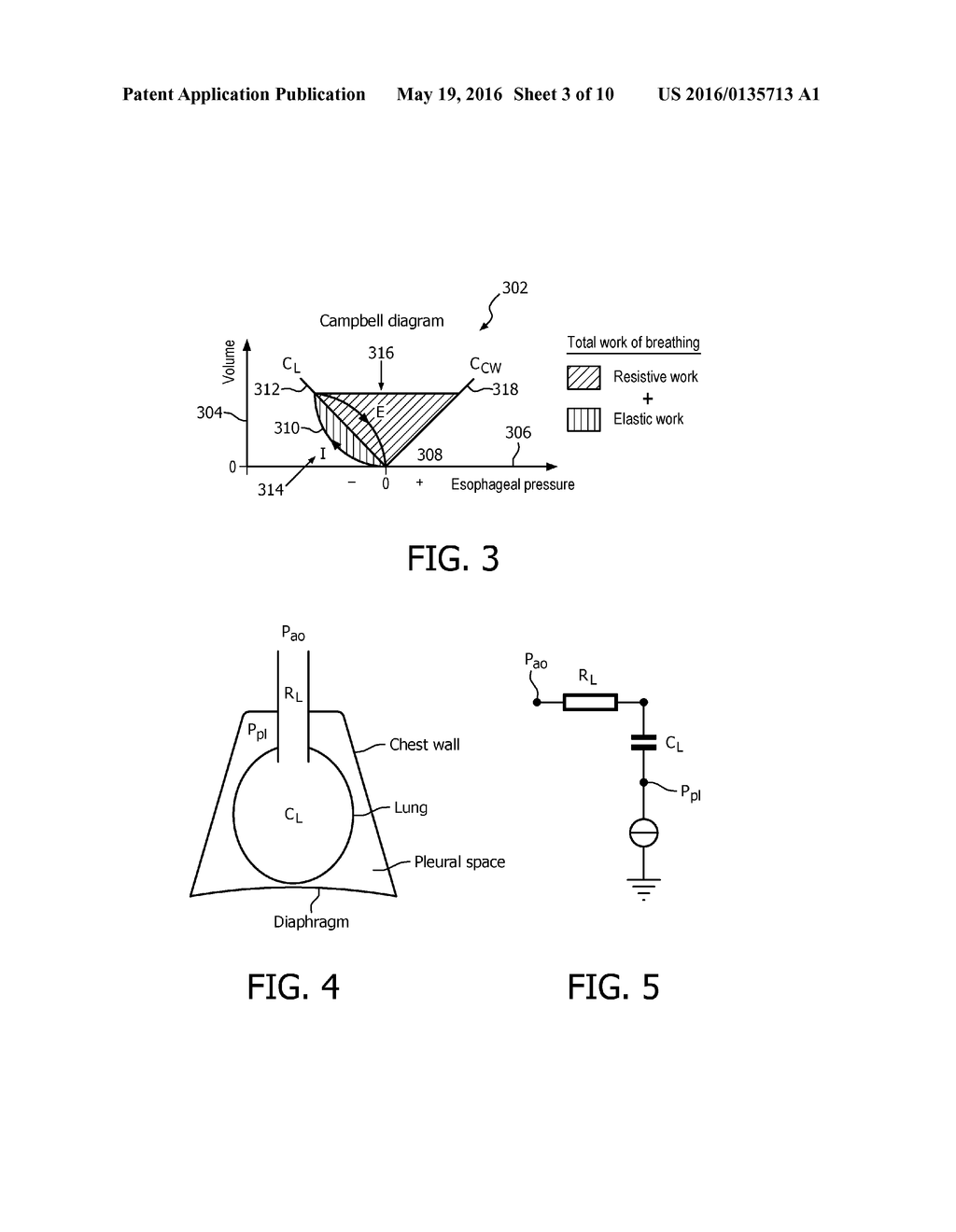 NON-INVASIVE ESTIMATION OF INTRA-PLEURAL PRESSURE AND/OR COMPUTATION OF     WORK OF BREATHING BASED ON A NON-INVASIVE ESTIMATION OF INTRA-PLEURAL     PRESSURE - diagram, schematic, and image 04