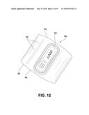 Athletic Band with Removable Module diagram and image