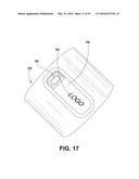 Athletic Band with Removable Module diagram and image